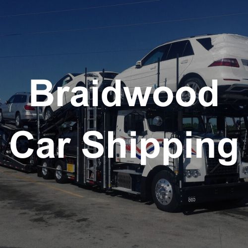 Braidwood car shipping